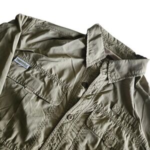 Habit Shudderbug Insect Repellent Fishing Shirt‎ Mens Large Khaki Outdoor